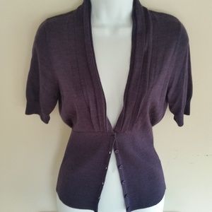 Plum Peplum Sweater - Limited Brand